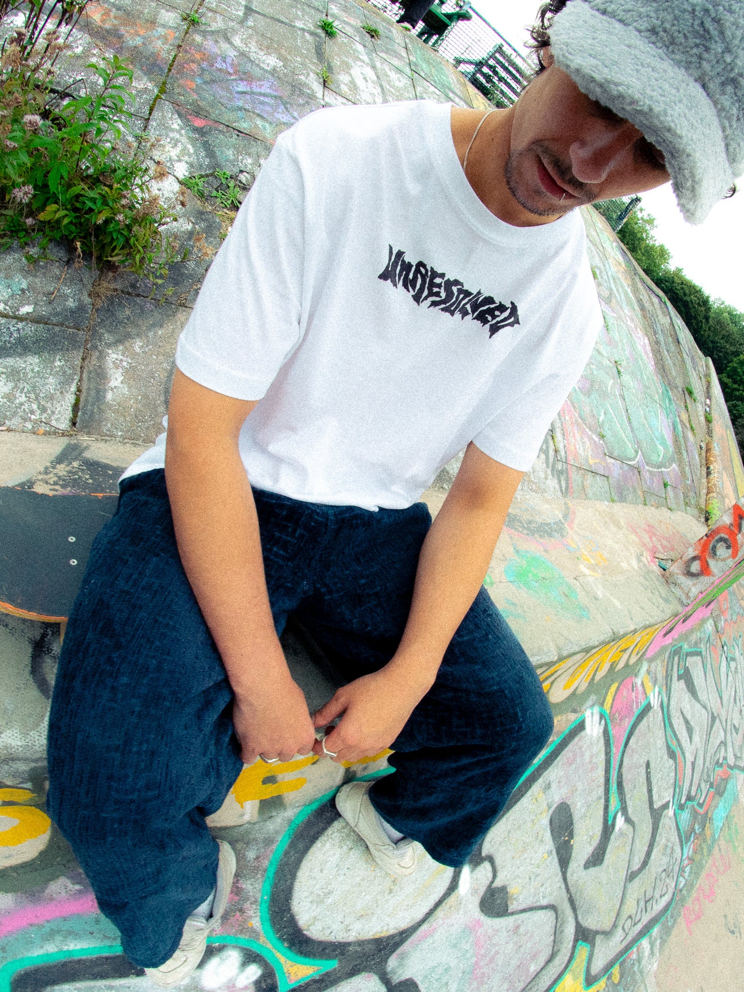 Gothic Logo White Tee