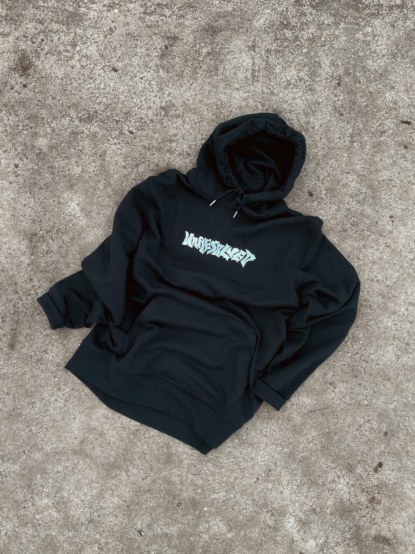 Gothic Logo Black Hood