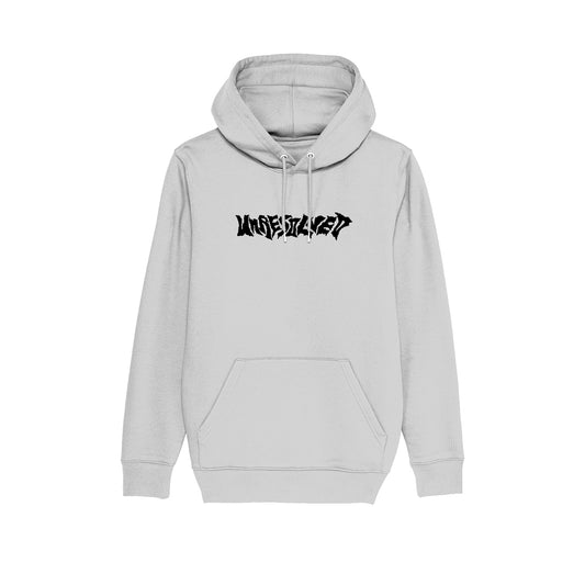 Gothic Logo Hood Grey