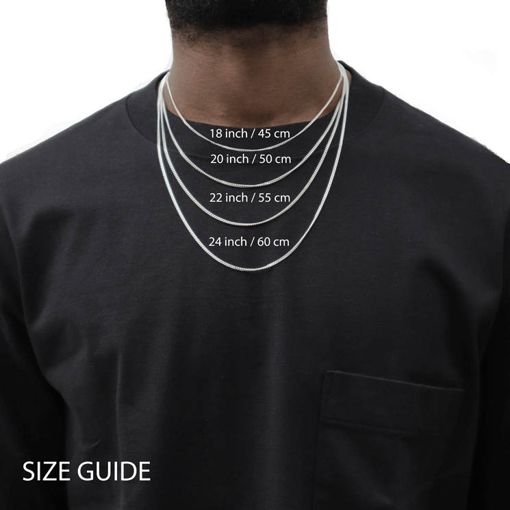 Barb Wire Pendant Necklace Sterling Silver | Mens Chains and Rings| Streetwear Jewellery UK